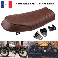 Universel Brun moto bosse siège selle pour Suzuki Yamaha Honda Harley Cafe Racer