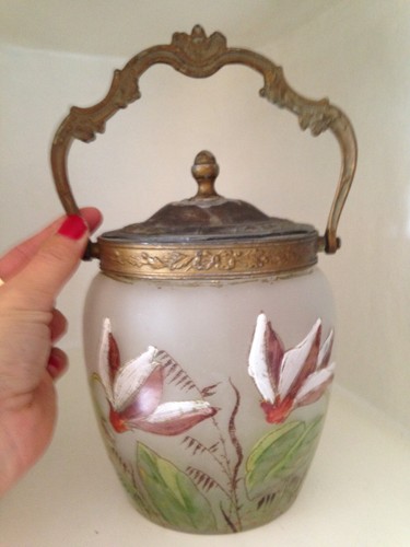 Ancien superbe seau pot - et, à