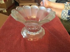 Clear Heavy Glass Vase