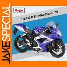 Moto Miniature Maisto 1:12 Suzuki Gsx600 Diecast Motorcycle Model Modèle Réduit