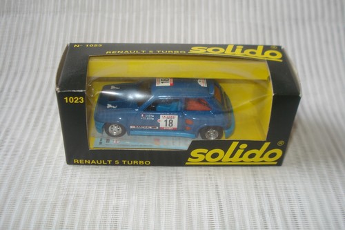 Solido 1023 renault 5 - renault,