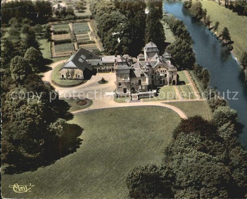 Hamoir aerial photo chateau - photo,