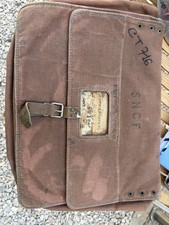 Sacoche vintage sncf - sacoche,