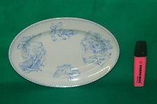 SARREGUEMINES dinette PASSE-TEMPS plat ovale