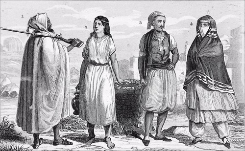 Algérie arabe vêtu - arabe,