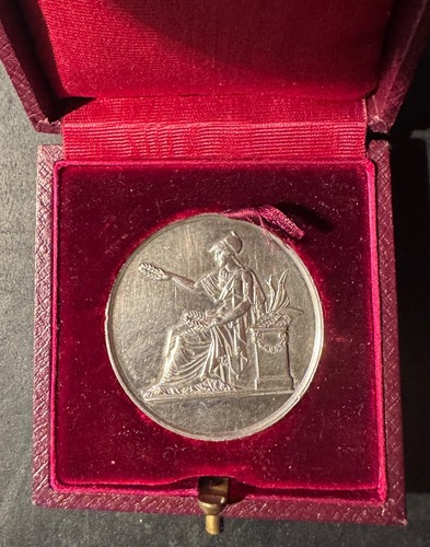 Médaille argent abeille - argent, "
