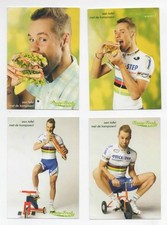 TOUR DE FRANCE CYCLISME 4  petites cartes de TOM BOONEN 6X9