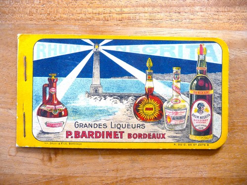 Carnet grandes liqueurs - grandes,
