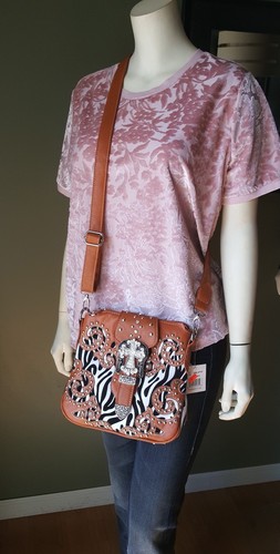 Animal print brown - brown, faux