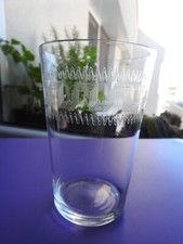 ancien verre à orangeade