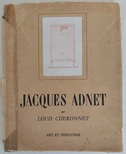 Jacques Adnet Livre Louis Cheronnet, Art Et Industrie 1948, 42 Planches N Et B
