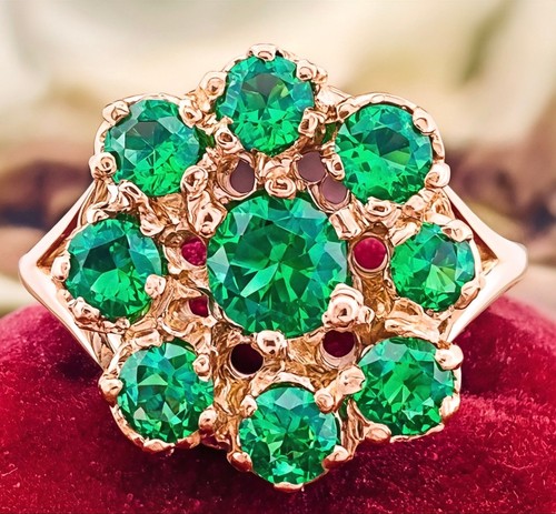 Ring karat rose - ring, 9-karat