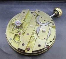 mouvement mécanique DU BOIS et LEROY LE LOCLE  montre de Poche diamètre 42 mm