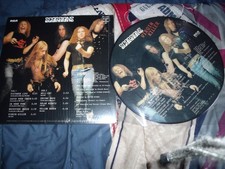 SUPERBE 33T PICTURE DISC SCORPIONS  POCHETTE RARE