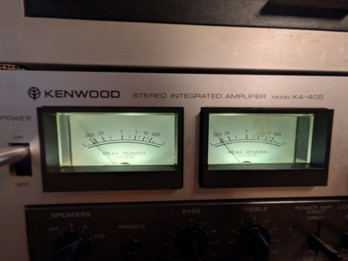 Vintage kenwood amp - hi-fi!, &