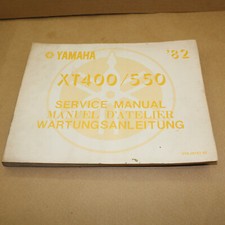 MANUEL REVUE TECHNIQUE D ATELIER YAMAHA XT 400 550 1982