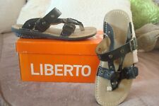  SANDALLE NU PIED LIBERTO CUIR