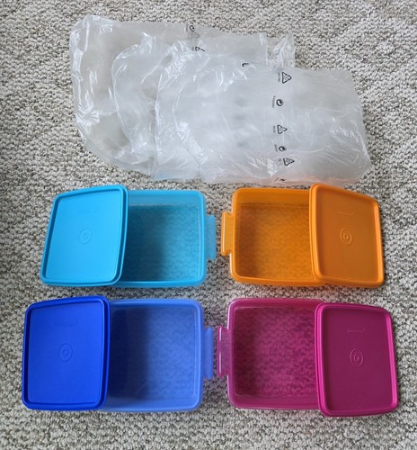 Lot tupperware squared - of, ~