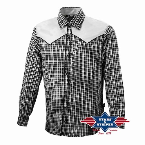Ref chemises noir country - chemises,