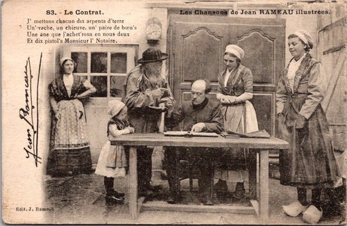 57677 cpa chansons jean - 18,