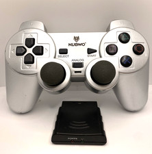 Manette Ps2 Générique Silver Argenté Controller Playstation 2 Bluetooth sans fil