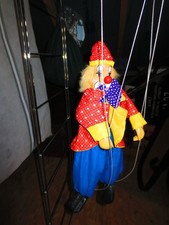 marionnette clown articulé