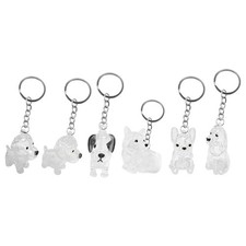Porte clés forme chien - porte-clés, en
