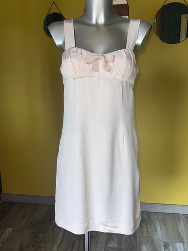 Adorable robe satiné sandro - satiné,