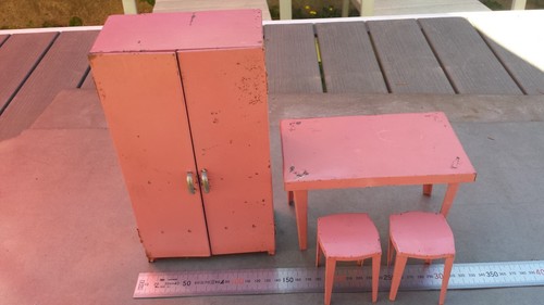 Ancien mobilier poupée - mobilier,