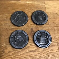 4 Jetons ou palets pour Jeu de la Grenouille / Tonneau Jeux Bar Comptoir 45mm