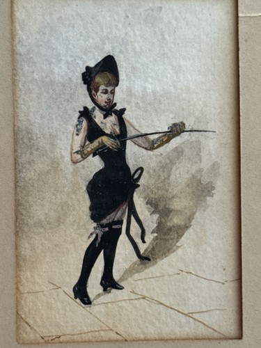 Peinture miniature jeune - jeune, femme