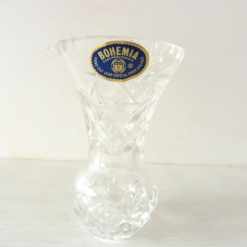 Vase cristal bohemia 8 - *,
