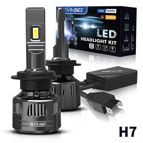 Bevinsee led phare ampoule - h7,