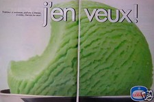 PUBLICITÉ 1987 GLACES GERVAIS