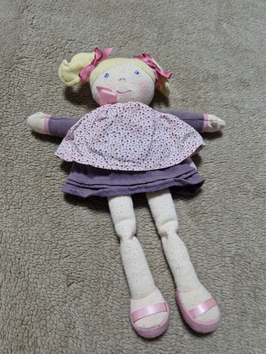 Doudou poupée chiffon - , robe