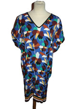 ROBE COURTE MULTICO FEMME °°°  MISS by CAPTAIN TORTUE °°° TAILLE 40