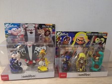Amiibo lot Splatoon 3 Octaling Inkling Salmioche Pasquale Raimi Angie Nintendo 