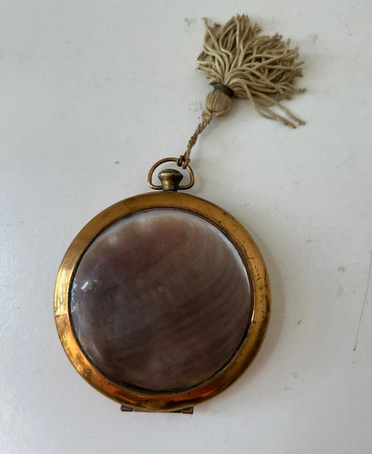 Ancien miroir poudrier - de, sac