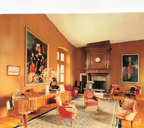 Amboise château salon - le,
