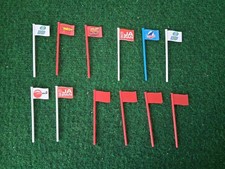 Lot de 12 drapeaux pour