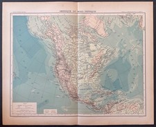 Amérique du Nord physique