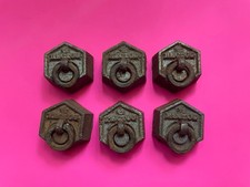 Lot de 6 Anciens poids