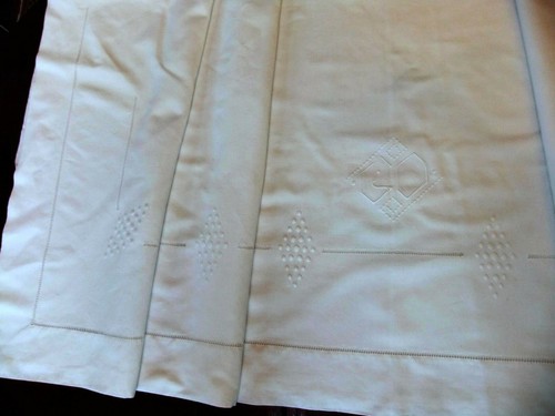 Drap ancien métis 2m05 - 2m05, x