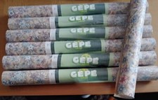 GÉPÉ : Ancien Rouleau Papier Peint Fleurs Années  70 (7 Rouleaux Disponibles !)