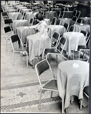 Photo de presse vintage Milano BAR Biffi Années 70 FT 1946 - tirage 21x27 CM