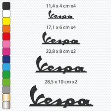 Vespa stickers vinyles - vespa,