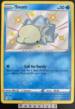 Carte Pokemon SNOM SV033/SV122 SHINY SHINING FATES ENGLISH NEUF