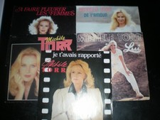 LOT 5 VINYLES 45 TOURS MICHELE