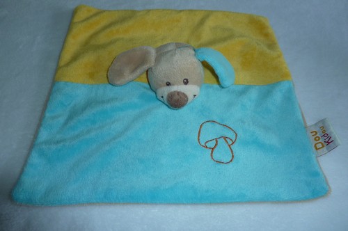 Doudou chien plat - , comme