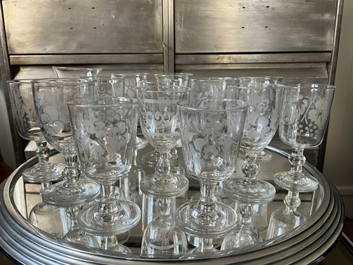 Art populaire verres eau - 15,